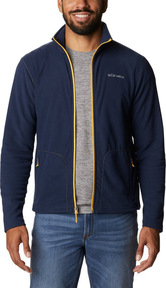 Columbia fast trek™ light full zip fleece fleece jas heren - fleece jas met volledige ritssluiting - fleece vest - blauw - maat xxl