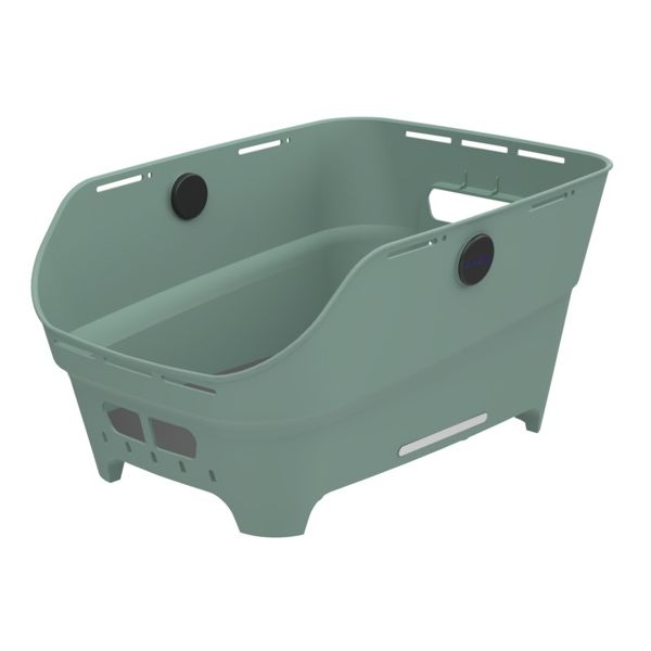 Afbeelding laden in galerijviewer, Basil fietsmand cento neo wsl achter 46 x 23 x 14 cm - groen
