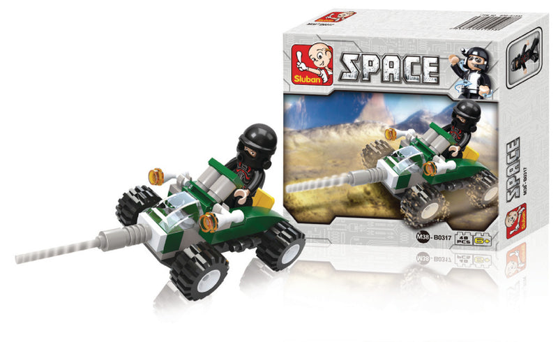 Afbeelding laden in galerijviewer, Sluban m38-b0317 space quad 48-delig
