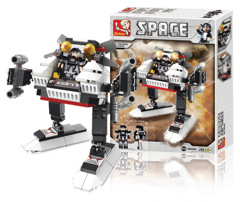 Afbeelding laden in galerijviewer, Sluban m38-b0336 3in1 space robot
