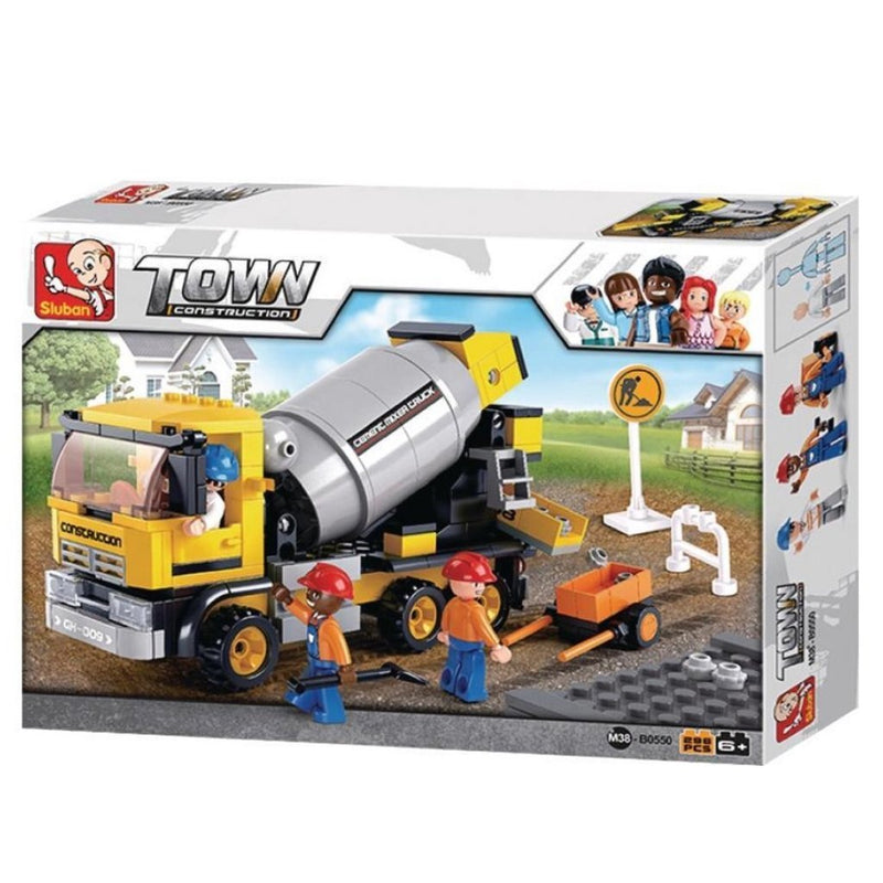 Afbeelding laden in galerijviewer, Sluban town construction cementwagen
