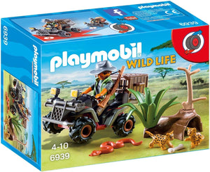 Playmobil wildlife stroper met quad 6939