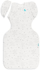 Love to dream ™ babyslaapzak swaddle up™ - inbakeren afbouwen - baby 4-6 maanden - 6-8.5 kg - zomer - wit met tekst