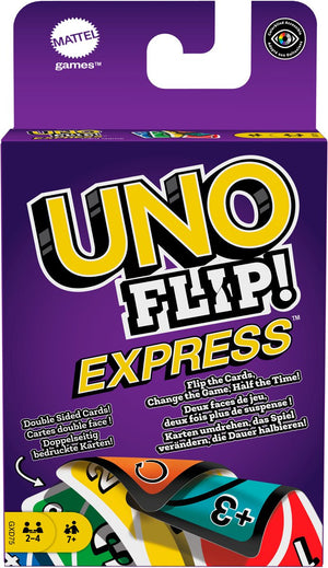 Mattel games uno flip - double sided cards - change the game - dubbelzijdige kaarten - mattel