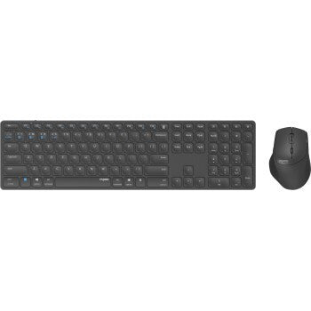 Afbeelding laden in galerijviewer, Rapoo 9800m draadloos multim. blade combo full size set donkergrijs qwerty us
