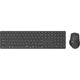 Rapoo 9800m draadloos multim. blade combo full size set donkergrijs qwerty us