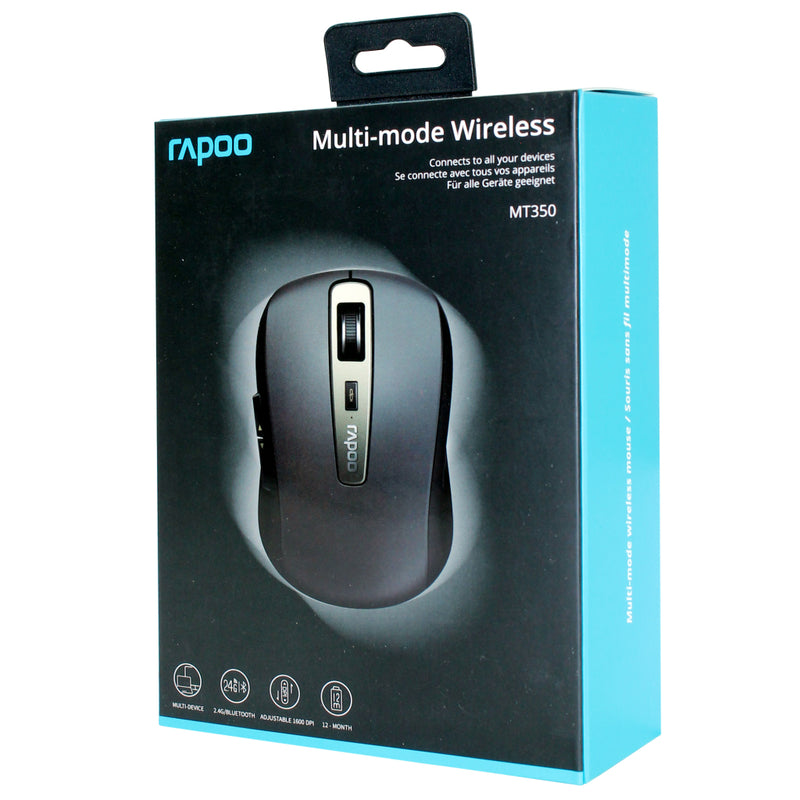 Afbeelding laden in galerijviewer, Rapoo Rapoo Muis Mm 2.4ghz Zwart Mt350
