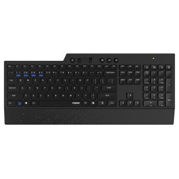 Afbeelding laden in galerijviewer, Rapoo 8200t multimodus draadloze desktop combo set zwart qwerty us
