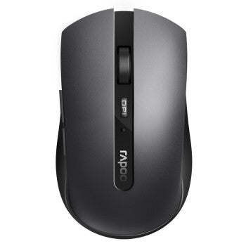 Afbeelding laden in galerijviewer, Rapoo 8200t multimodus draadloze desktop combo set zwart qwerty us

