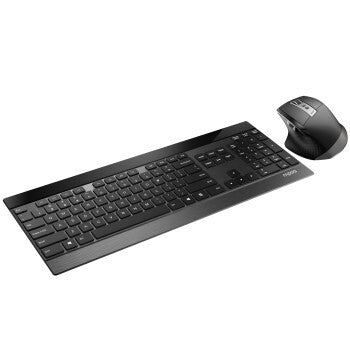 Afbeelding laden in galerijviewer, Rapoo 9900m wireless ultra-slim multi-mode-deskset ui black
