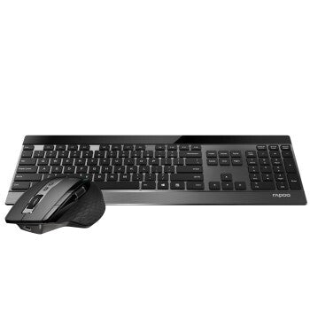 Afbeelding laden in galerijviewer, Rapoo 9900m wireless ultra-slim multi-mode-deskset ui black
