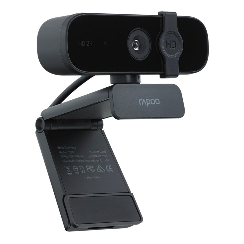 Afbeelding laden in galerijviewer, Rapoo xw2k full hd 2k webcam zwart
