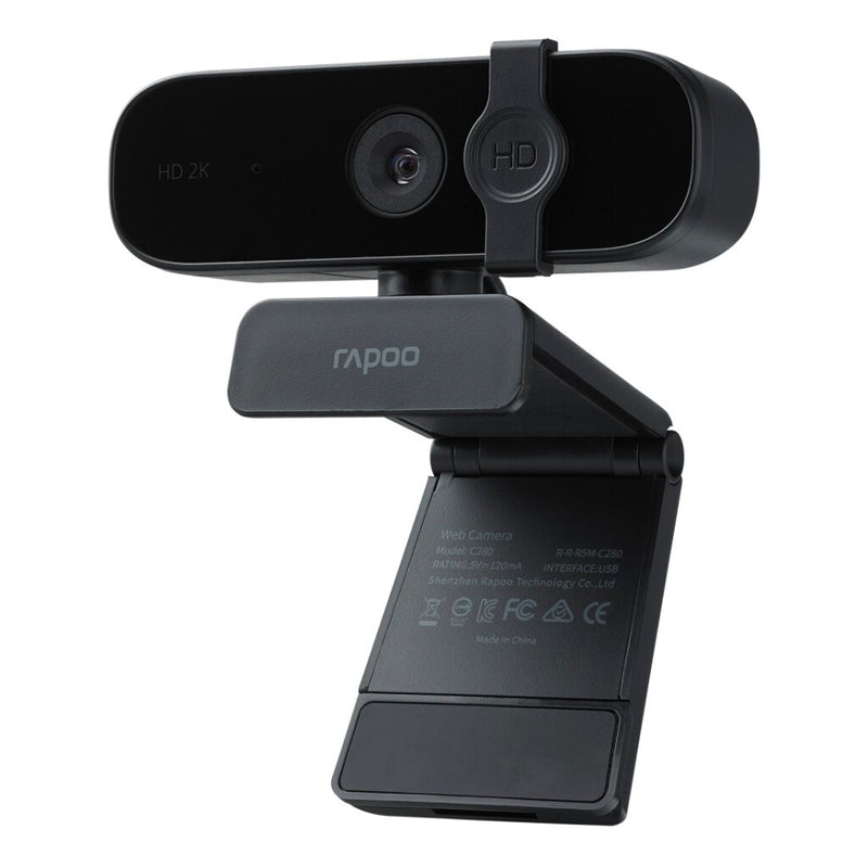 Afbeelding laden in galerijviewer, Rapoo xw2k full hd 2k webcam zwart
