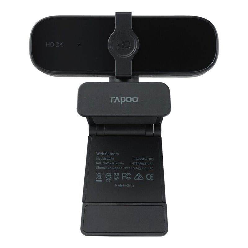 Afbeelding laden in galerijviewer, Rapoo xw2k full hd 2k webcam zwart
