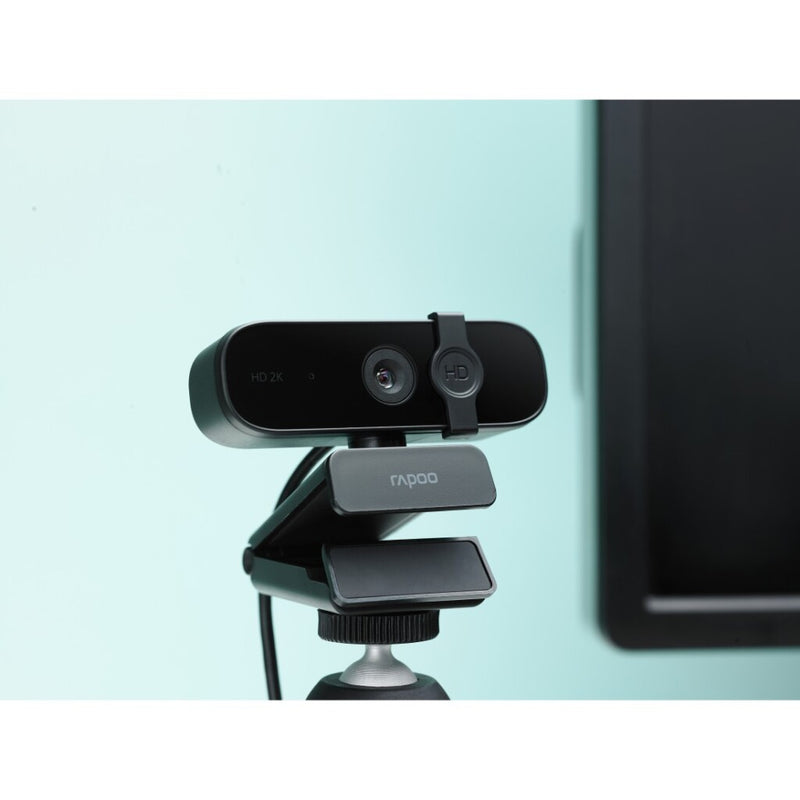 Afbeelding laden in galerijviewer, Rapoo xw2k full hd 2k webcam zwart
