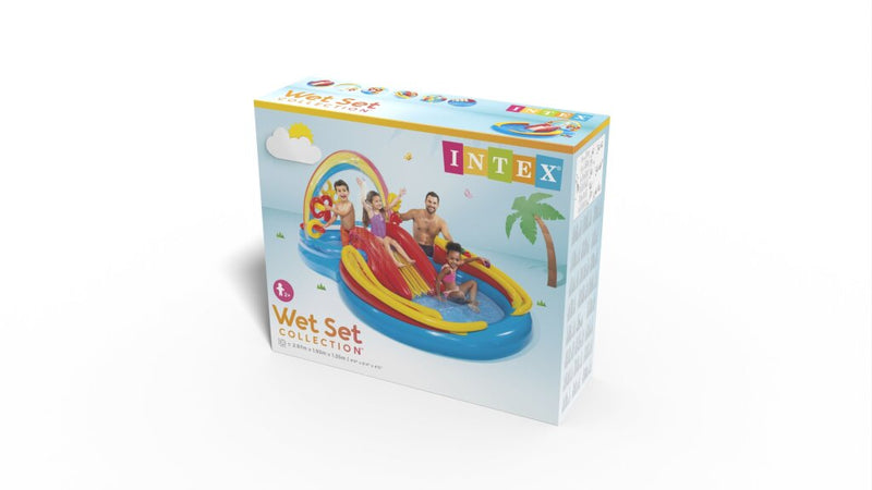 Afbeelding laden in galerijviewer, Intex speelzwembad Regenboog
