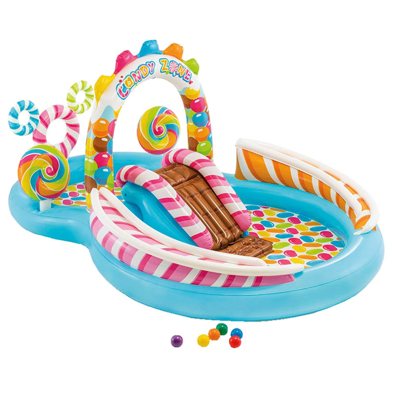Afbeelding laden in galerijviewer, Intex 57149np candy kinderzwembad 295x191x130 cm
