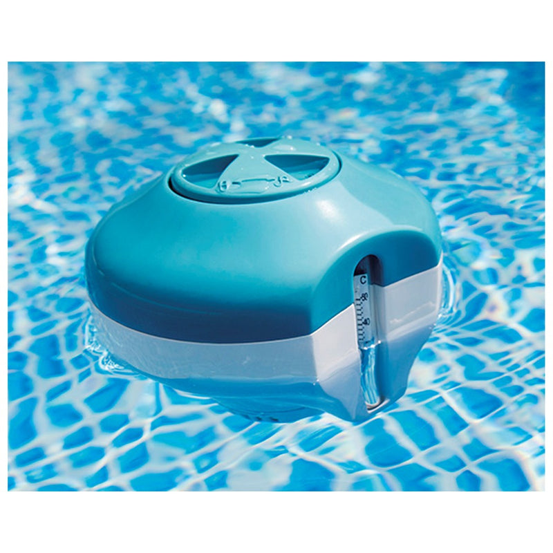 Afbeelding laden in galerijviewer, Intex 2-in-1 chloordrijver met thermometer
