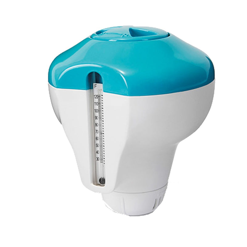 Afbeelding laden in galerijviewer, Intex 2-in-1 chloordrijver met thermometer

