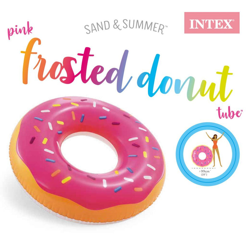 Afbeelding laden in galerijviewer, Intex Roze Donut zwemband
