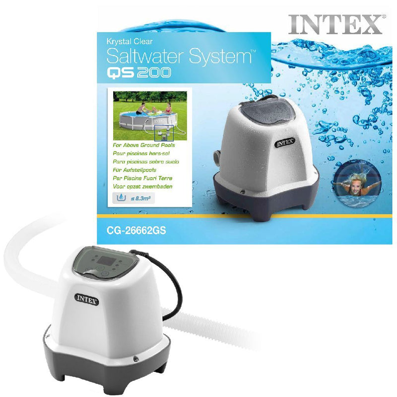 Afbeelding laden in galerijviewer, Intex 26662gs krystal zoutwater systeem 12 volt qs200
