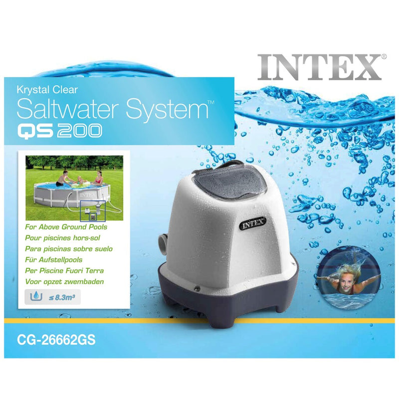 Afbeelding laden in galerijviewer, Intex 26662gs krystal zoutwater systeem 12 volt qs200
