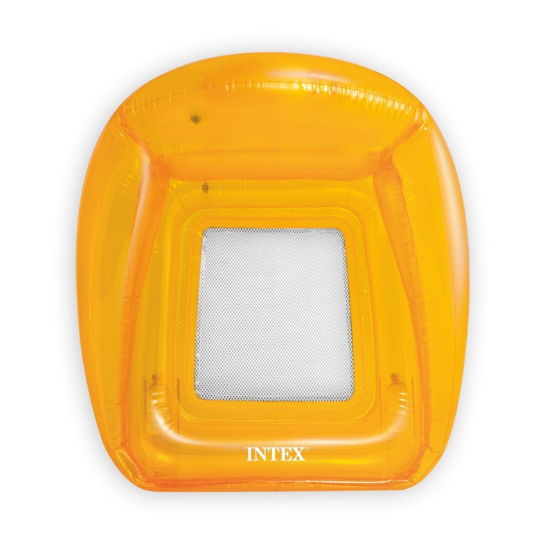 Afbeelding laden in galerijviewer, Intex transparante loungestoel-Oranje
