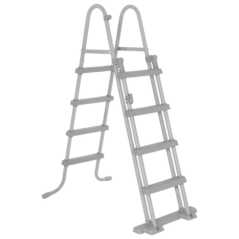 Afbeelding laden in galerijviewer, Bestway zwembadladder flowclear met 4 treden 122 cm
