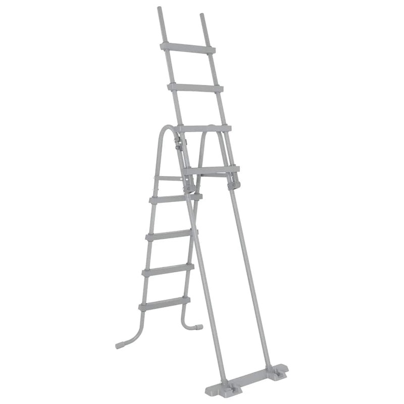 Afbeelding laden in galerijviewer, Bestway zwembadladder flowclear met 4 treden 122 cm
