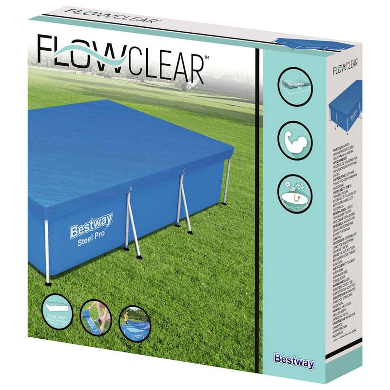 Afbeelding laden in galerijviewer, Bestway flowclear 300x201cm pool cover afdekzeil
