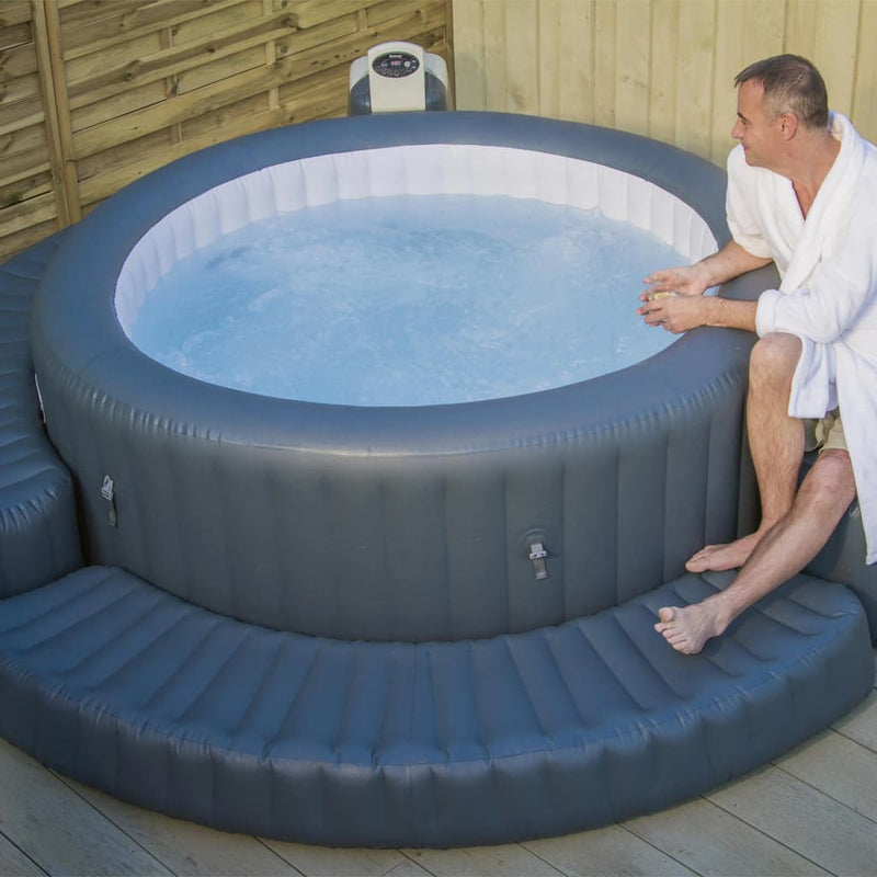Afbeelding laden in galerijviewer, Bestway Omranding voor ronde spa's Lay-Z-Spa opblaasbaar
