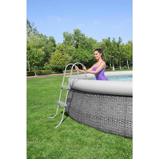 Bestway zwembadladder 2 treden flowclear 84 cm