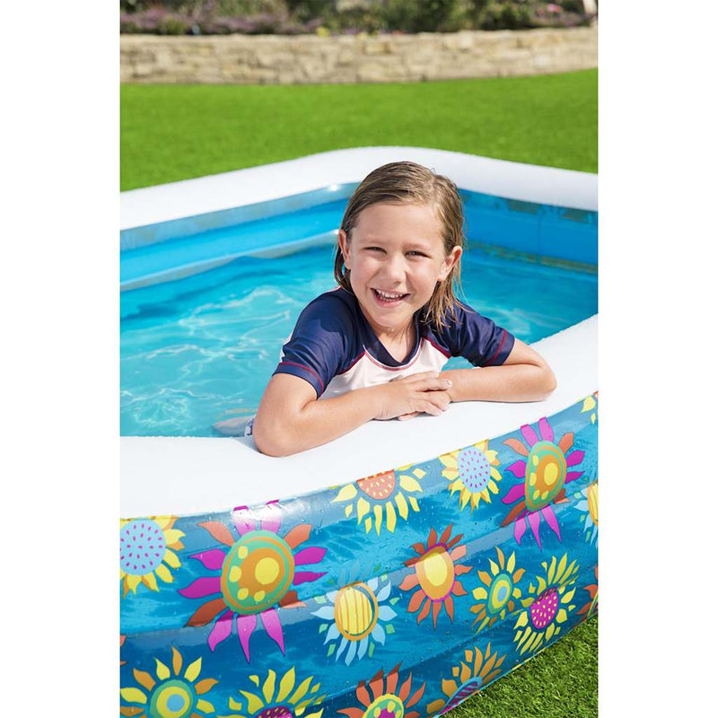 Afbeelding laden in galerijviewer, Bestway kinderzwembad opblaasbaar 229x152x56 cm blauw
