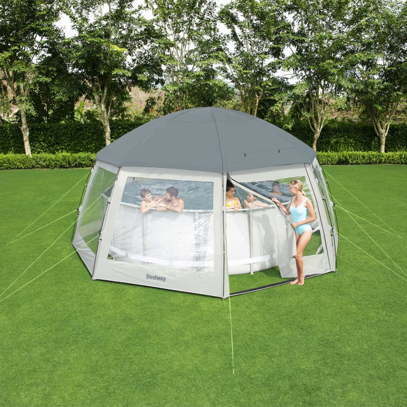 Afbeelding laden in galerijviewer, Bestway Zwembadkoepel 600x600x295 cm
