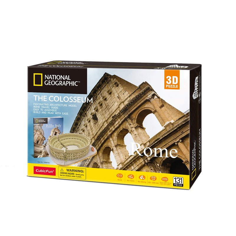 Afbeelding laden in galerijviewer, Cubic fun national geographic - 3d puzzel - het colosseum
