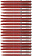 Schneider schrijfwaren schneider balpen - k15 - rood - 20 stuks - s-3082-20