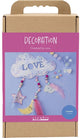Creativ company hobbyset decoratie - wolkje, maan en ster