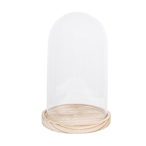 Clayre eef stolp 6gl2170 transparent 18x28 cm