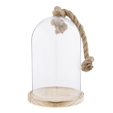 Afbeelding laden in galerijviewer, Clayre eef stolp 6gl2222 transparent 17x29 cm
