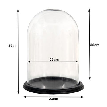 Clayre eef stolp 6gl3477 transparent 23x29 cm
