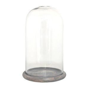 Clayre eef stolp 6gl3536 transparent 17x29 cm