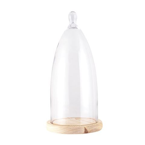 Afbeelding laden in galerijviewer, Clayre eef stolp 6gl3006 transparent 19x41 cm
