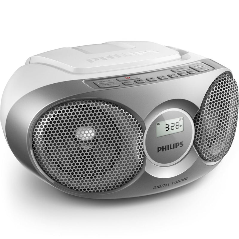 Afbeelding laden in galerijviewer, Philips az215s 12 radio cd-speler zilver
