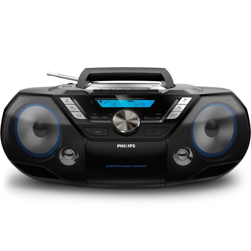 Afbeelding laden in galerijviewer, Philips AZB798T 12 Draagbare CD-Radiospeler Zwart
