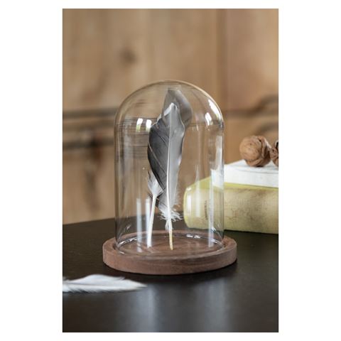 Afbeelding laden in galerijviewer, Clayre eef 6gl1944 stolp transparant 12x16 cm
