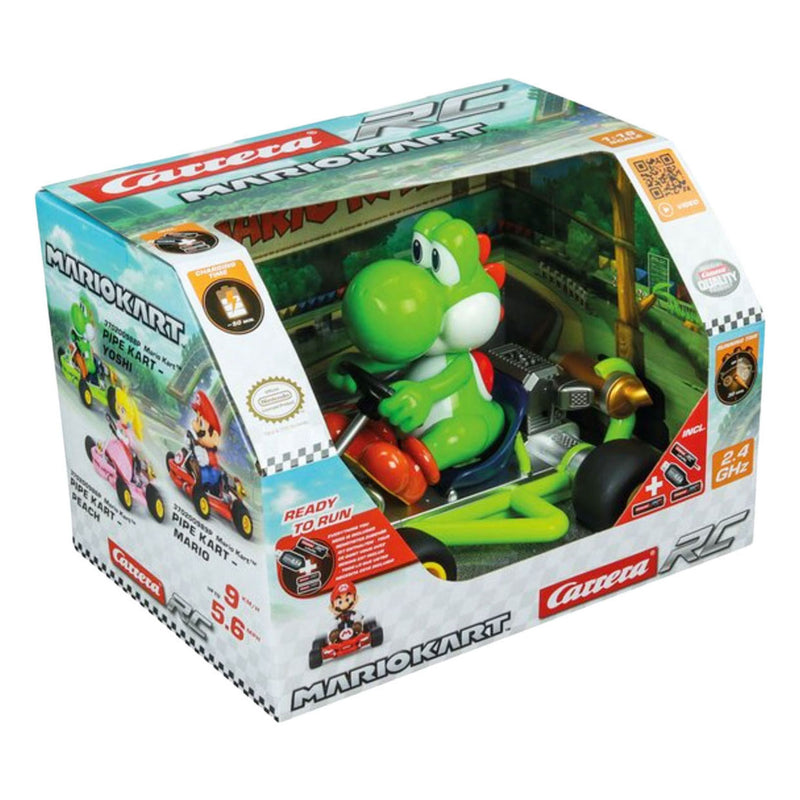 Afbeelding laden in galerijviewer, Carrera rc mario pipe kart auto racing yoshi - 1:18
