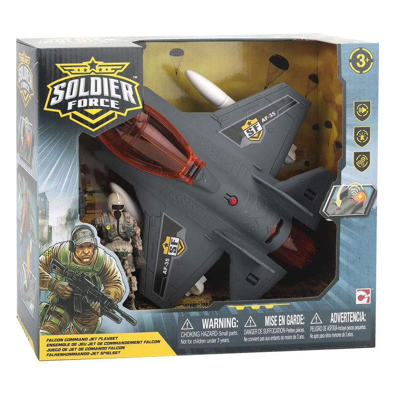 Afbeelding laden in galerijviewer, Rc soldier foe air falcon patrol gevechtsvliegtuig
