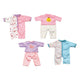 Poppenkledingset voor 41cm poppen - 4 outfits