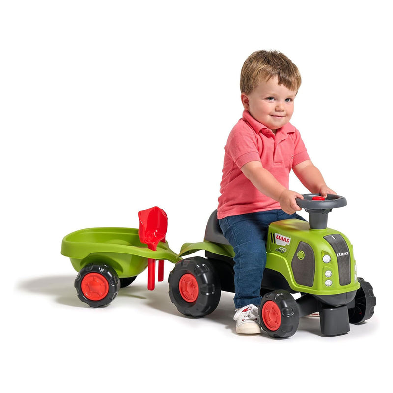 Afbeelding laden in galerijviewer, Claas arion 470 looptractor met trailer
