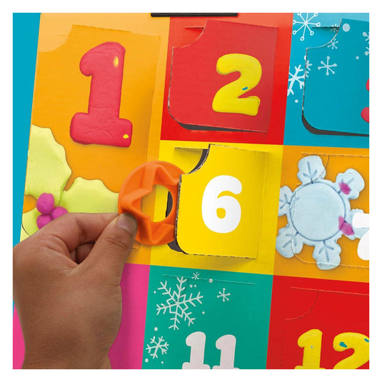 Play-doh adventskalender speelset